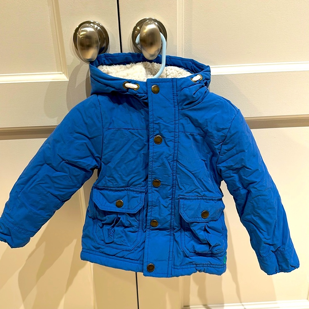 Joules Winter Parker Jacket Sz 2